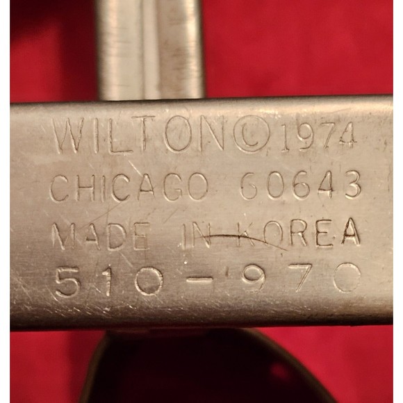 Oversized Duck Shaped Cookie Cutter Wilton Made In Korea 1971 - Picture 8 of 8